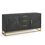 Möbel-Landhaus-Teak-dunkel-Mamba-M5060-Sideboard-casaambiente-bochum