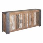 Moebel-Schränke-Sideboard-TVBoard-Vitrinen-M4561-Teak-Metall-casaambiente-bochum