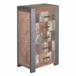 Moebel-Schränke-Sideboard-TVBoard-Vitrinen-M4566-Teak-Metall-casaambiente-bochum