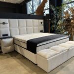 Betten-Boxspring-Bettkasten-Stoff-Metall-Licht-Holz-Sky-Casaambiente-bochum