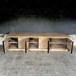 MoebelMoebelserienTvboardMandalayUnikateHolzIntarsienMetallCasaambientebochum