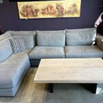 SofaLederStoffMetallEcksofaBanesMoebelMoebelserienUnikateWohnbereichEsszimmerbereichCasaambienteBochum