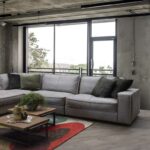 Sofa-Leder-Stoff-Metall-Ecksofa-Bondi-Moebel-Moebelserien-Unikate-Wohnbereich-Esszimmerbereich-Casaambiente-Bochum