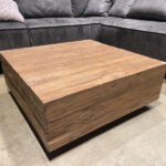 CouchtischBeistelltischHolzMetallWurzelGlasMoebelSofasWohnbereichCasaambienteBochum