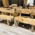 BankEinzelstueckHolzHolzbankSitzmoebelcasaambientebochum