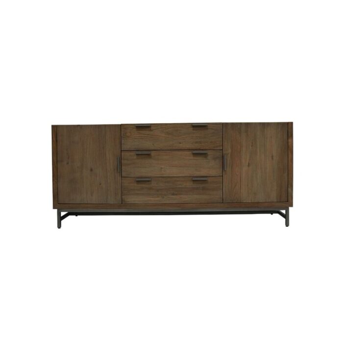 SideboardHolzMetallWurzelGlasPalazzoMoebelWohnbereichCasaambienteBochum