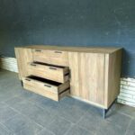 SideboardBeistelltischHolzMetallWurzelGlasPalazzoMoebelSofasWohnbereichCasaambienteBochum