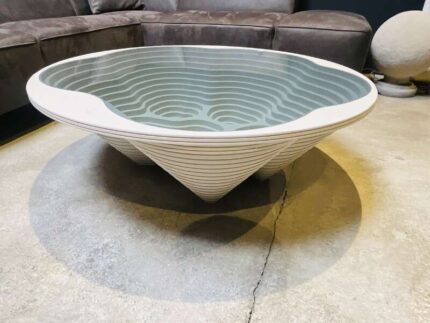 CouchtischBeistelltischHolzMetallWurzelTreibholzSelenaortaGlasMoebelSofasWohnbereichCasaambienteBochum