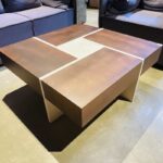 CouchtischBeistelltischHolzMetallWurzelGlasTeakMoebelSofasWohnbereichCasaambienteBochum