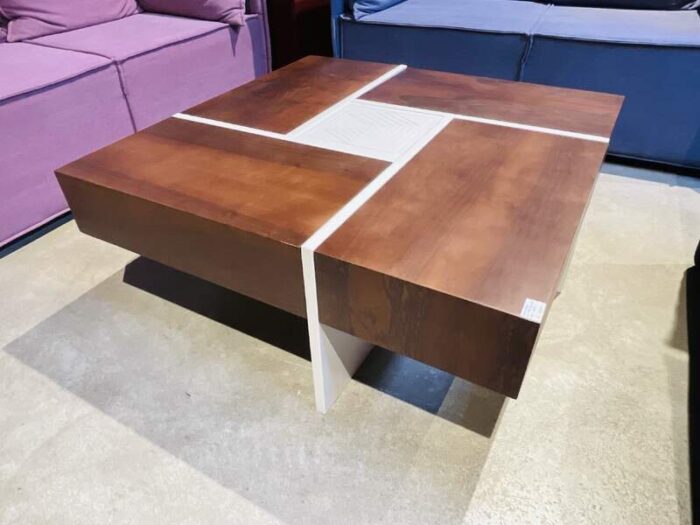 CouchtischBeistelltischHolzMetallWurzelGlasTeakMoebelSofasWohnbereichCasaambienteBochum