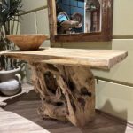 EsstischeTischplattenTischbeineTISale248605TeakWurzelMetallCasaambientebochum