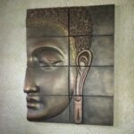 DekorationSkulpturD248708ReliefBuddhaCementSteinCasaambientebochum