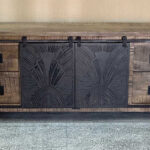 MoebelMoebelserienM2466232TvboardHolzTeakMetallCasaambientebochum