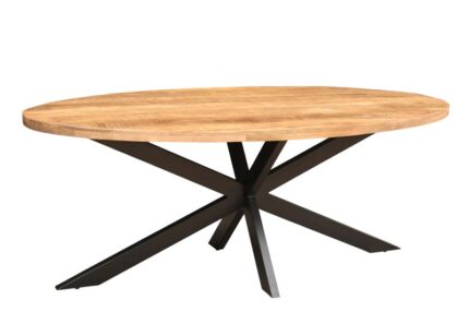 Esstisch-Holz-Metall-casaambiente-bochum-duesseldorf