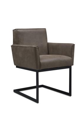 Armlehner-Stuhl-Stoff-Leder-Metall-casaambiente-bochum-duesseldorf