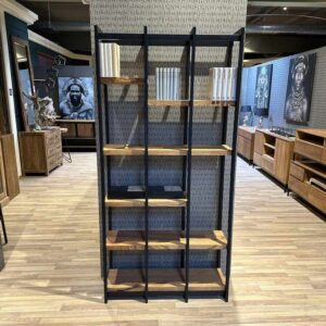 Regal-Teak-Metall-casaambiente-bochum