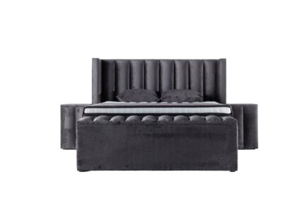 Betten-Boxspring-Bettkasten-Stoff-LEDBeleuchtung-Casaambiente-Bochum