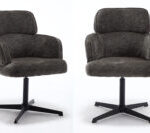 Armlehner-Stuhl-Stoff-Metall-Casa-Ambiente